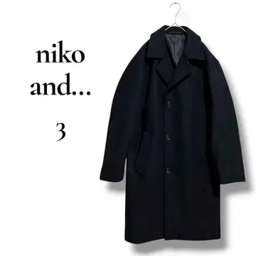 니코앤드 체스터 코트 롱 코트 남성용 심플 비즈니스에도