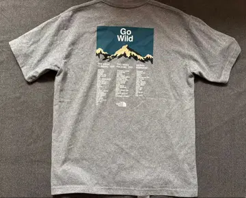 가격 인하 THE NORTH FACE Go Wild print 티셔츠 M