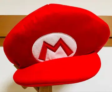 USJ 마리오 모자 쿠션형 빨간색