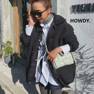 HOWDY. 다운 자켓 (블랙 F) 아우터