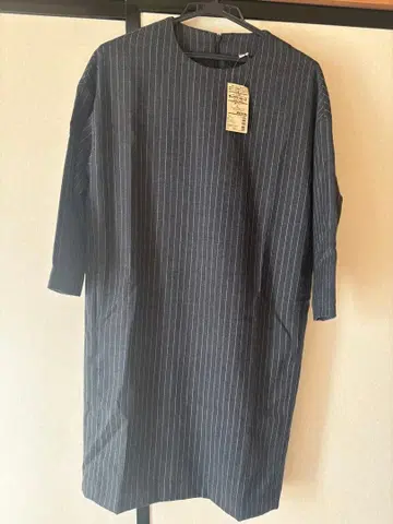 MUJI 색 원피스 L 그레이