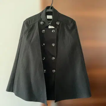 VELLRICH 블랙 케이프 코트 FREE size