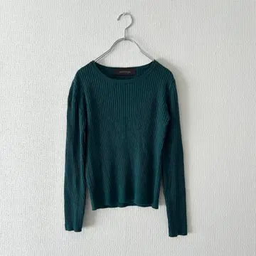 [ Jewel Changes ] 울 리브 니트 그린 유나이티드 애로우즈