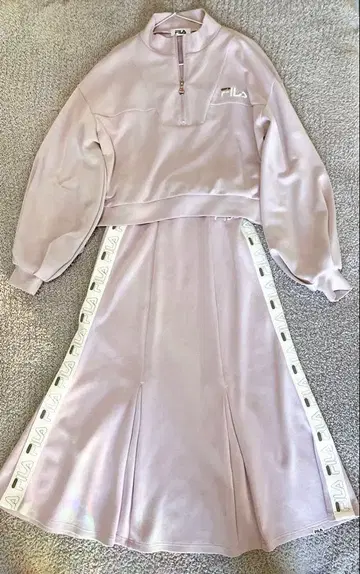 FILA x dazzlin 콜라보 셋업