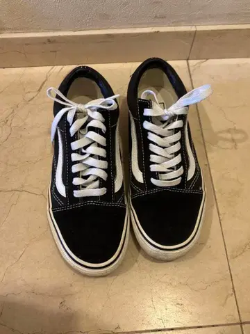 Vans 블랙/화이트 스니커즈