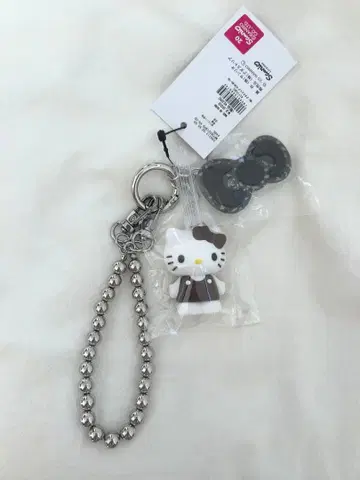 헬로키티 퀼팅 키링