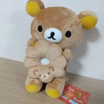 새상품 리락쿠마 도넛마쿠마쿠 봉제 인형 미스터 도넛