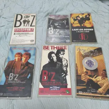 B'z 초기 8cm 싱글 CD 세트 6매