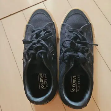 주말 세일 새상품급 컨버스 와스타 블랙 스니커즈