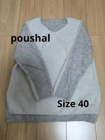 poushal 울 100% 고급 복슬복슬 퍼 니트 페럿 샤기 니트