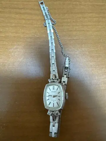 SEIKO 21JEWELS 여성용 수동 와인딩 빈티지 워치 정크