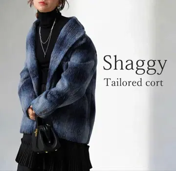 [ 새상품 ] 테일러드 코트 블루