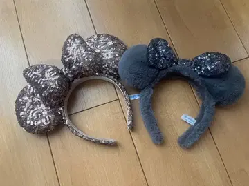미니 마우스풍 머리띠 2개 세트