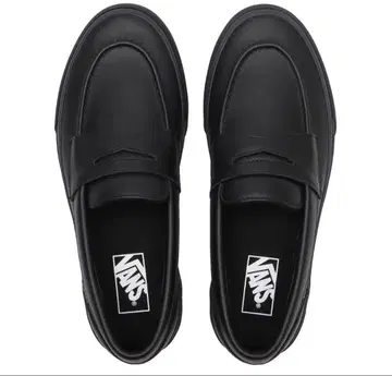 Vans 로퍼 V196CF 블랙 가죽