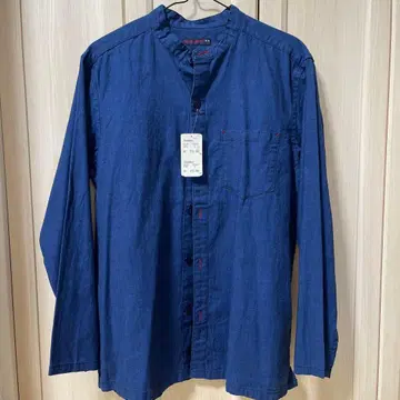[ 미사용 새상품 ] GAIJIN MADE 인디고 긴팔 셔츠 M