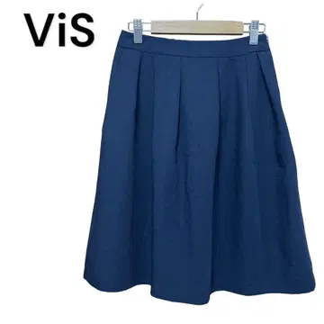 [  ] 플레어 스커트 (S) 사이드 지퍼 뒷밴딩 턱 A라인