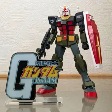 반다이 1/144 건담 EG 리얼 타입 컬러 도색 완성품