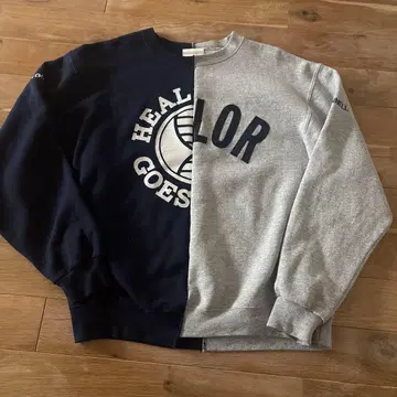 앤드허 &her 맨투맨 구제 의류 리메이크