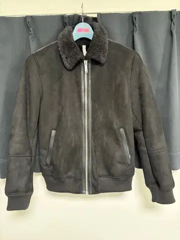 ZARA 스웨이드 보아 자켓