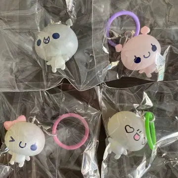 푹신푹신 아와와짱 통통 클리어 마스코트 참