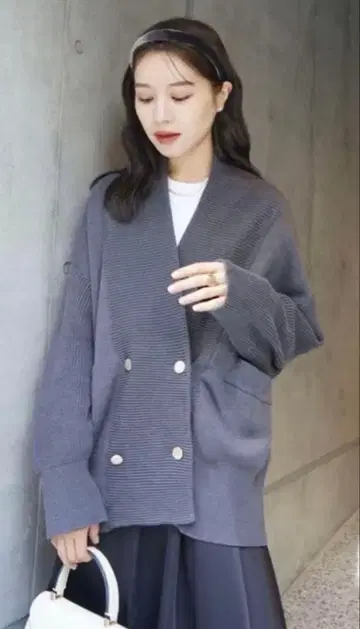 LAUBEBLANC Double-breasted Knit cardigan