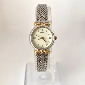 SEIKO 여성용 드레스 실버 메쉬 손목시계