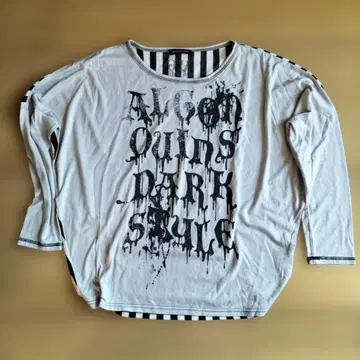 ALGONQUINS 7부 소매 T셔츠 그레이