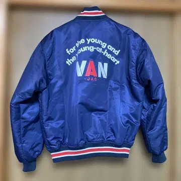 VAN JAC 스타디움 점퍼 M 사이즈 네이비