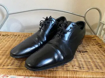 블랙 가죽 드레스 신발