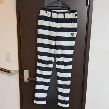 PG 스트라이프 카고 팬츠 여성용