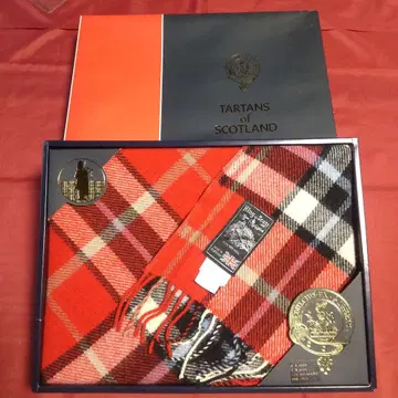 King of Scots 무릎담요 미사용 담요 약 80 x 130cm