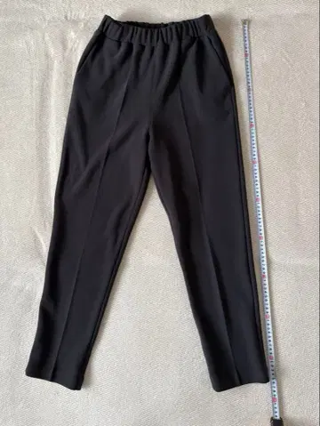 슬림핏 팬츠 신축성 허리