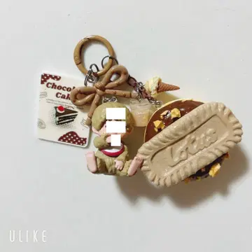 롯데 스 비스킷 찰랑찰랑 키링