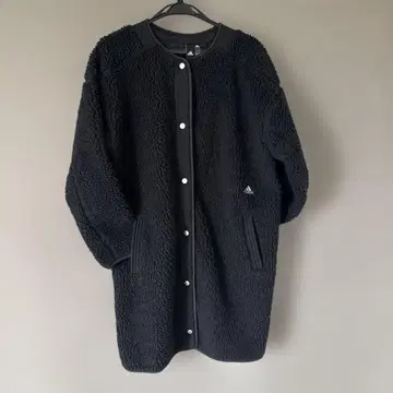 adidas 롱 보아 자켓 블랙 프리 사이즈