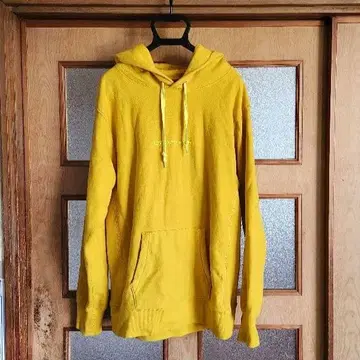 [ M 사이즈 ] 후지이 카제 공식 굿즈 후드티 ( 머스타드 )