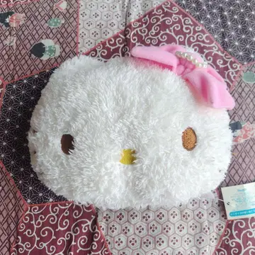 헬로키티 봉제 인형형 쿠션 미니 핫팩 주머니
