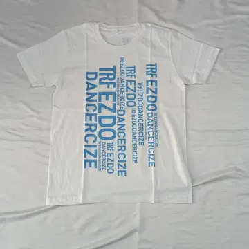 TRF DANCERCIZE 화이트 T셔츠