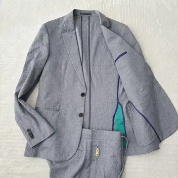 [ 새상품급 ] 폴스미스 셋업 수트 그레이 현행 로고 밴딩 끈