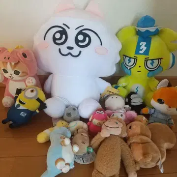 새상품 캐릭터 봉제 인형 세트 17체