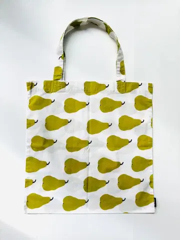 [ marimekko ] 마리메꼬 토트백 파리나 양배 그린 x 화이트