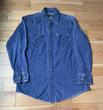 champion 웨스턴 셔츠 70s