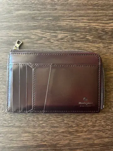 master-piece 얇은 타입 카드 케이스 (지퍼 동전 지갑 포함)