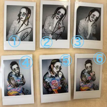 흠집 라이무 씨 폴라로이드 6장