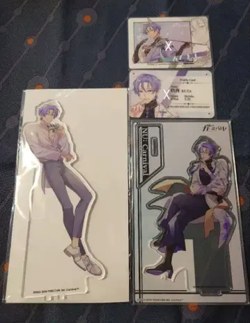 누카니 아크릴 스탠드 아니카페 카라테츠 쿠야 세트