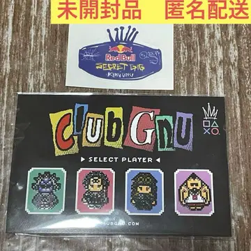 [ 미개봉품 ] King Gnu Club Gnu 핀 배지 덤 스티커 포함