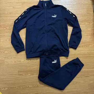 PUMA 네이비 저지 상하의 세트