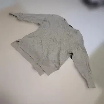 221 브라운 긴팔 니트 스웨터 사이드 슬릿