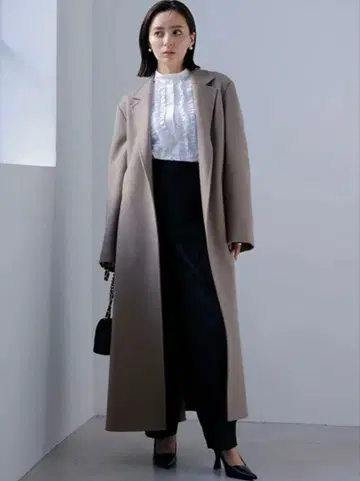 anuans 아뉴앙스 리버 롱 체스터 코트 미사용 새상품