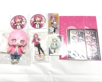 프로세카 하피콜레 봉제 인형 아크릴 스탠드 글리터 캔뱃지 호우 에무