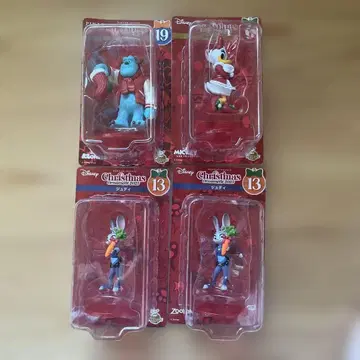 크리스마스 오너먼트 복권 디즈니 4체 세트